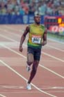 Usain Bolt, 100 metres,  2013 IAAF Diamond League, Sainsbury's Anniversary Games, Queen Elizabeth Olympic Park, London.
